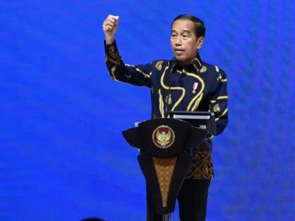 Jokowi ucapkan selamat Hari Batik Nasional. (Instagram/jokowi)