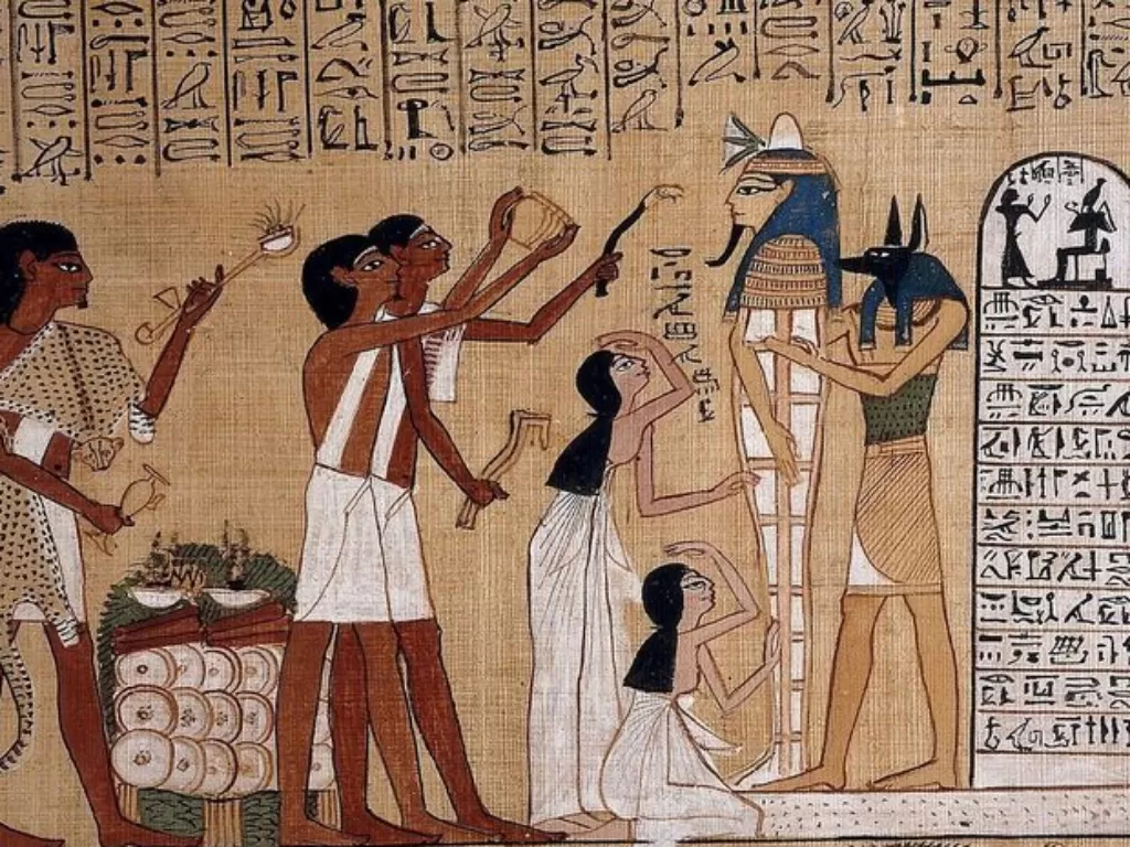 Ilustrasi penyembahan Anubis. (Ancient Origins)