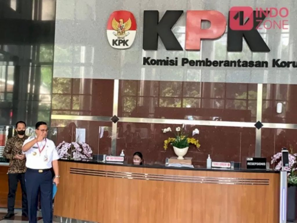 Gubernur DKI Jakarta Anies Baswedah pemenuhi pemanggilan KPK untuk dimintai keterangan terkait Formula E. (INDOZONE/Harits Tryan)