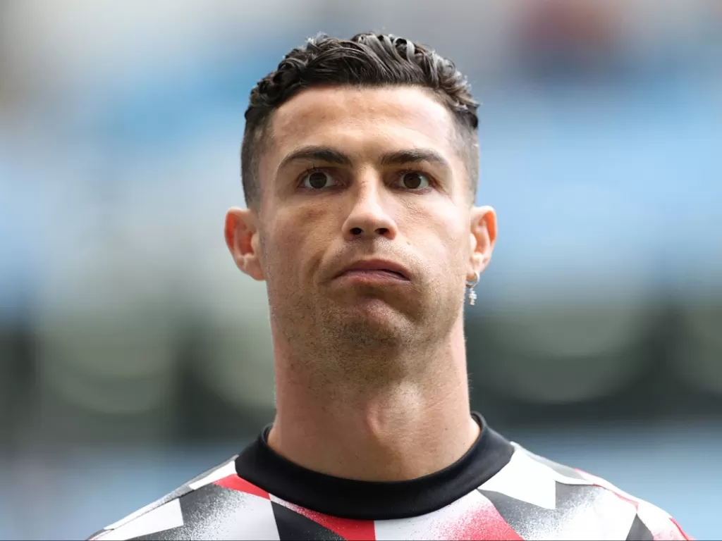 Cristiano Ronaldo absen saat Manchester United kalah 3-6 dari Manchester City (Foto: Reuters/Carl Recine)