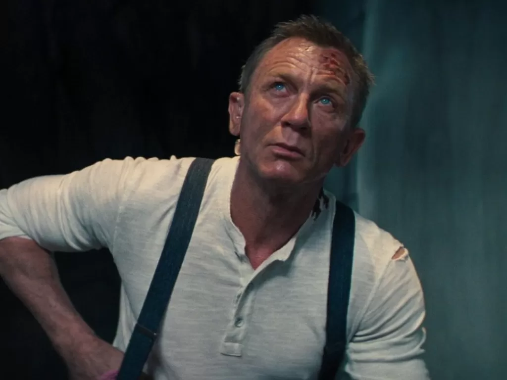 Daniel Craig dalam No Time To Die (IMDb)