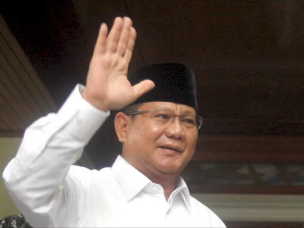 Ketua Umum Partai Gerindra, Prabowo Subianto (ANTARA FOTO/Yulius Satria Wijaya)