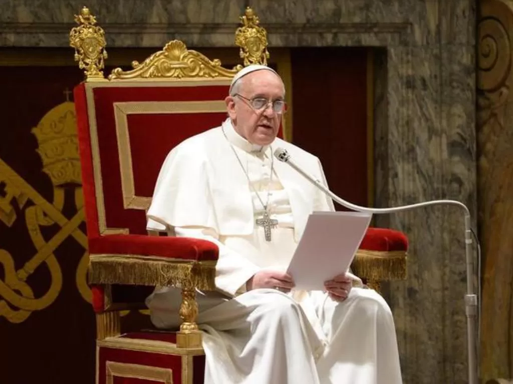 Paus Fransiskus. (REUTERS/Osservatore Romano)
