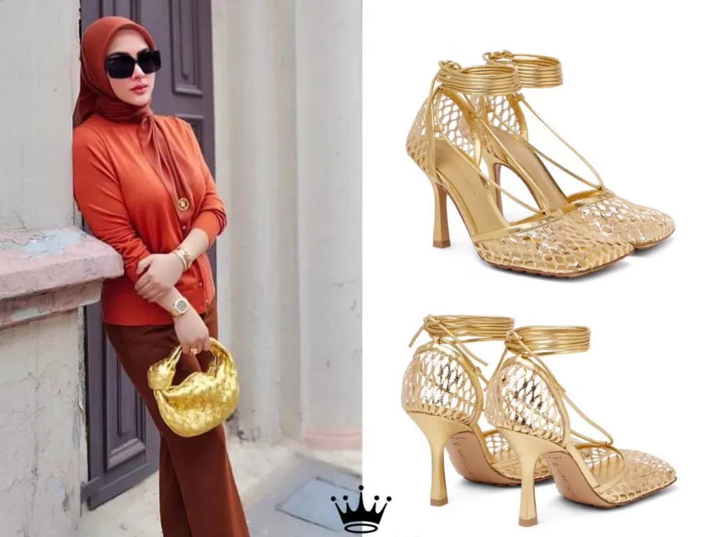 Sepatu heels Syahrini (Instagram/fashionsyahrini2)