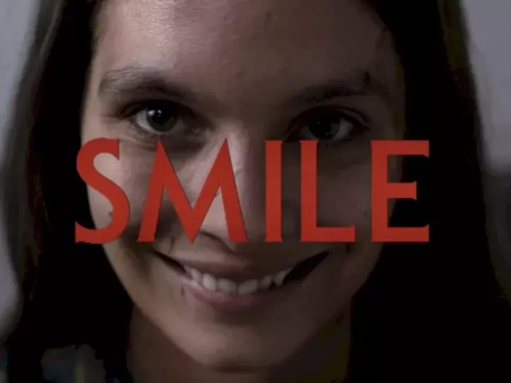 Tangkapan layar salah satu adegan di trailer film 'Smile'. (Paramount Pictures)