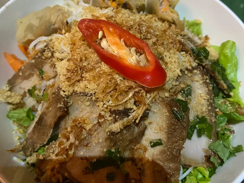 Masakan Vietnam di Bali. (Z Creators/Dada Sabra Sathilla)