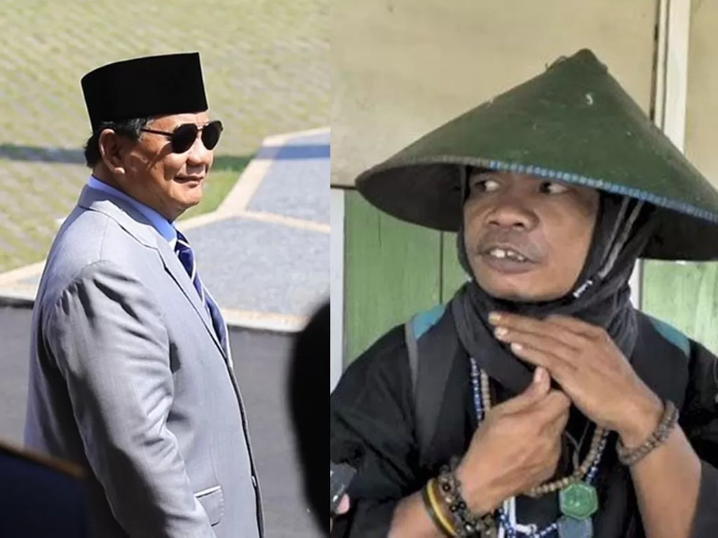 Kolase foto Prabowo Subianto dan Joko Kendil (Instagram/Prabowo/YouTube/Sinau Hurip)