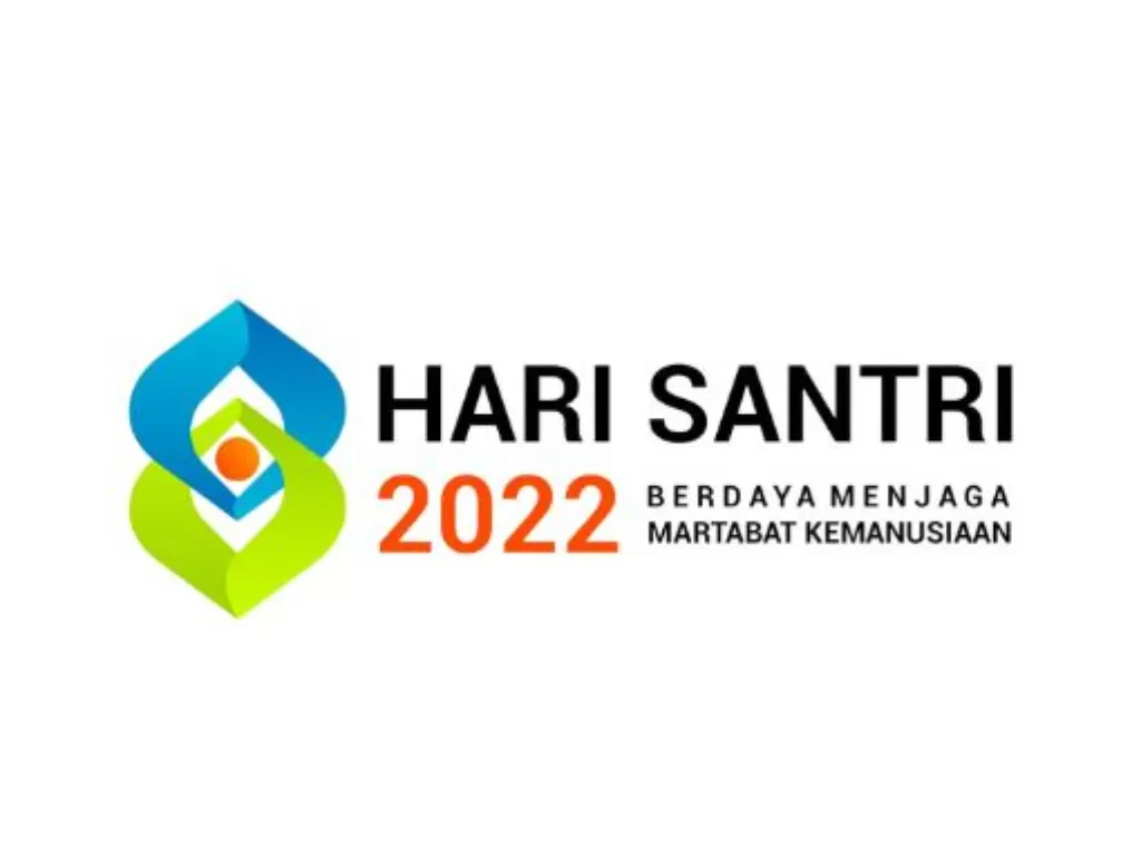 ilustrasi logo hari santri nasional 2022 (Kemenag.go.id)