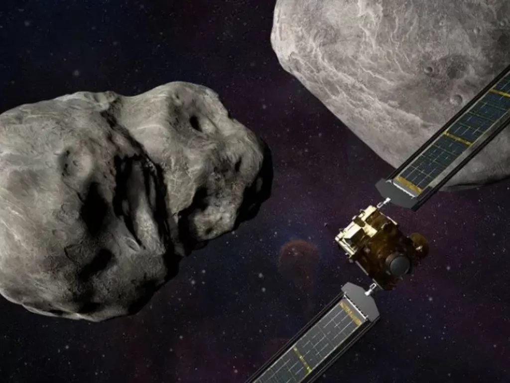 Pesawat NASA sengaja mengubah pergerakan asteroid (ANTARA/XINHUA)