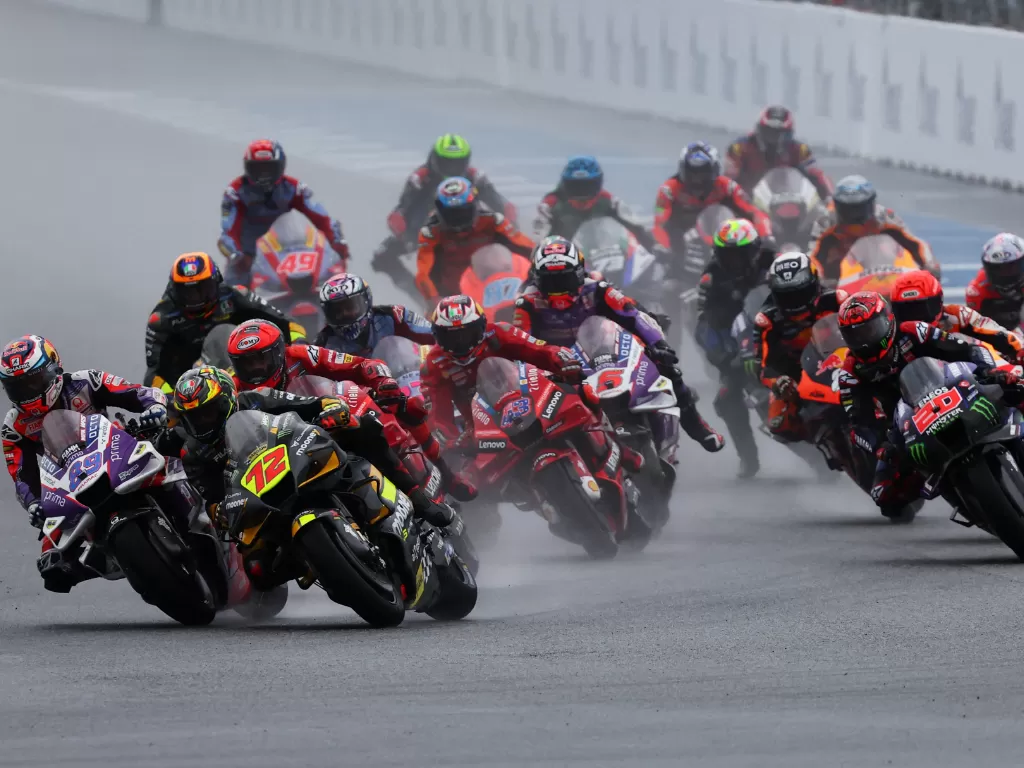 Casey Stoner kritik pebalap MotoGP 2022. (REUTERS/Athit Perawongmetha)