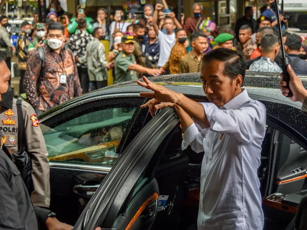 Presiden Republik Indonesia, Joko Widodo (ANTARA FOTO/Raisan Al Farisi)