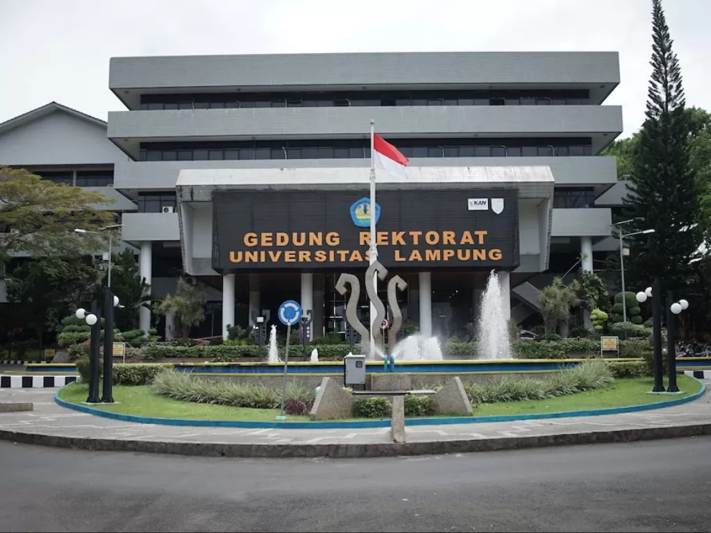 Gedung Rektorat Universitas Lampung (Facebook/Universitas Lampung)