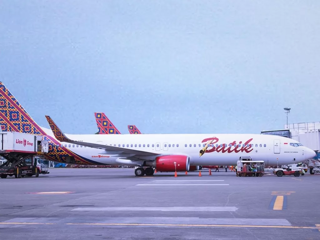 Pesawat Batik Air tambah frekwensi penerbangan Bali-Australia. (Instagram/Batik Air)