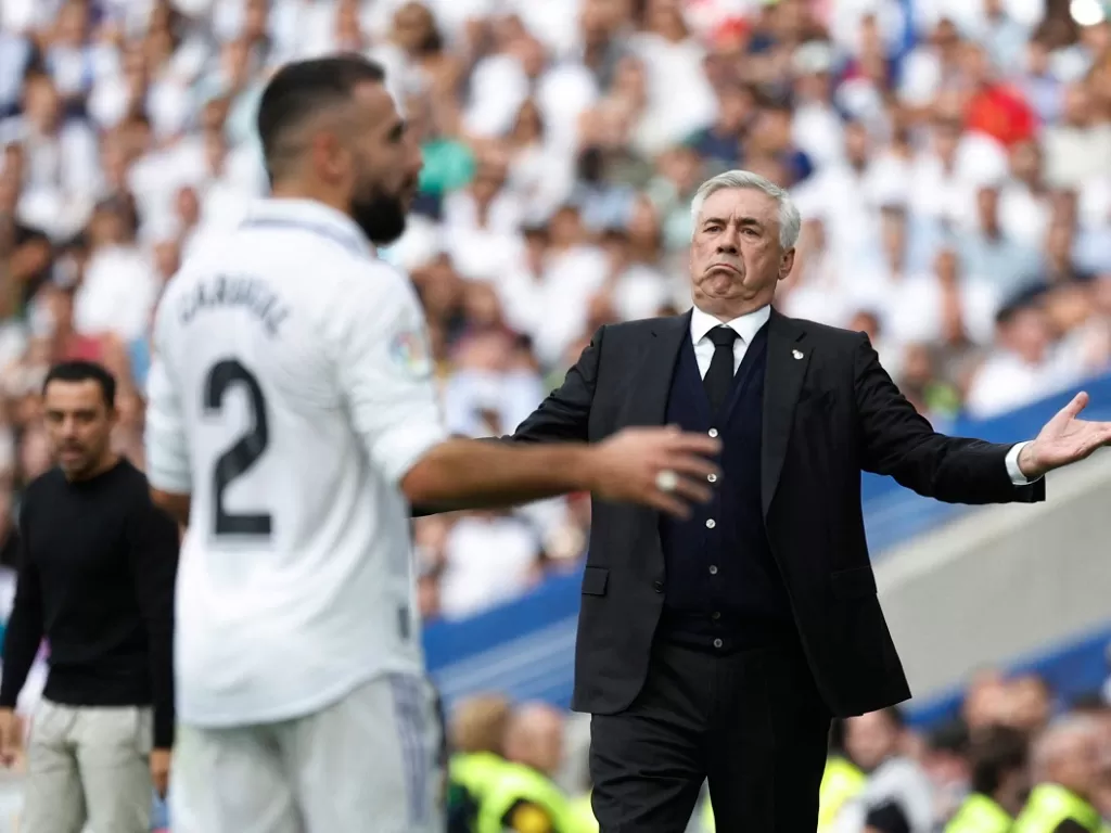 Pelatih Real Madrid, Carlo Ancelotti (Reuters/Susana Vera)
