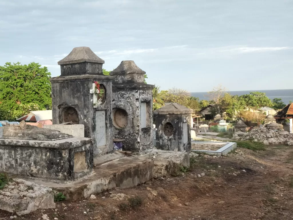 Kuburan Belanda di Kupang. (Z Creators/Wulandari Rihi Paty)