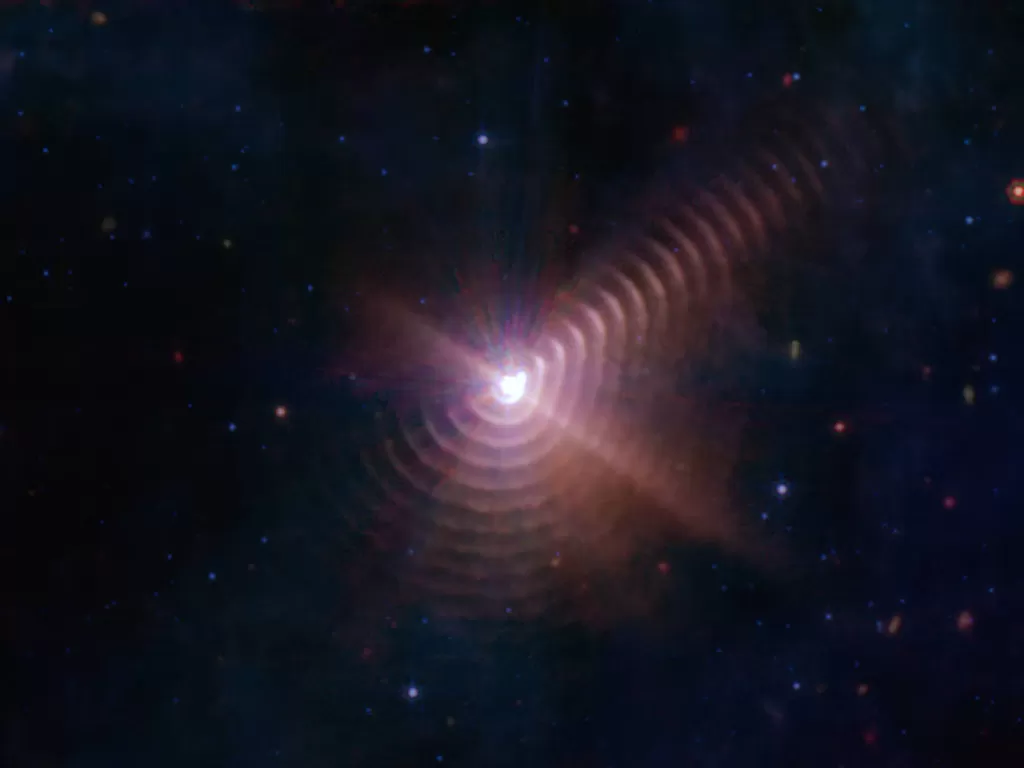Jejak sidik jari misterius di luar angkasa (NASA, ESA, CSA, STScI, JPL-Caltech)