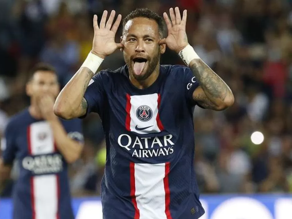 Neymar saat berlaga di liga Prancis. (Instagram/@neymarjr)