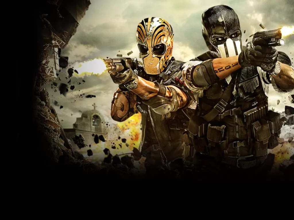 Banner Game Army of Two. (Dok. ea) 
