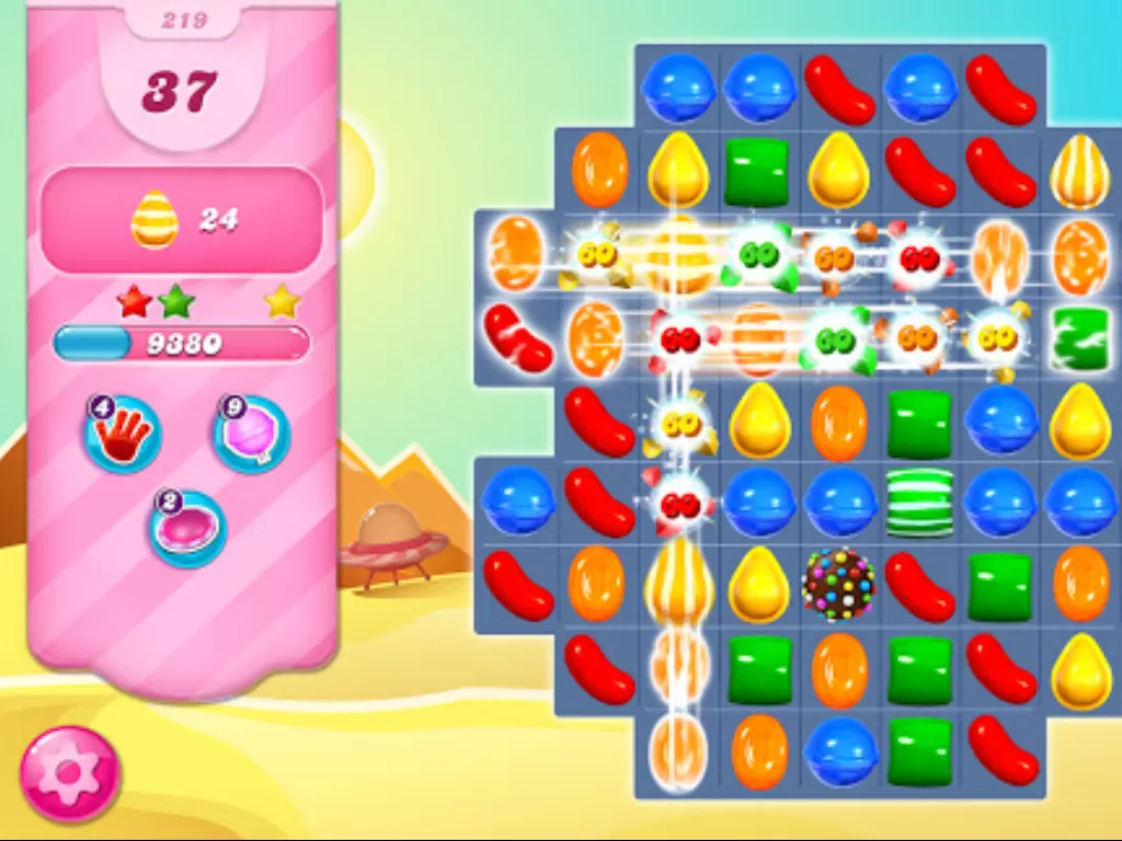 Ilustrasi game seru, Candy Crush (play.google.com)