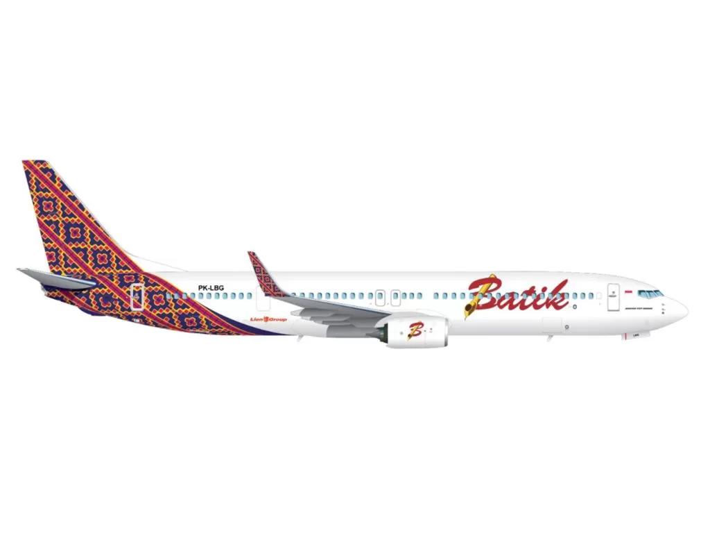 Ilustrasi salah satu pesawat Lion Air Grup yakni, Batik Air. (Dok. Lion Air Grup)