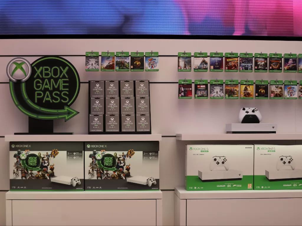 Xbox Game Pass. (REUTERS/Simon Dawson)