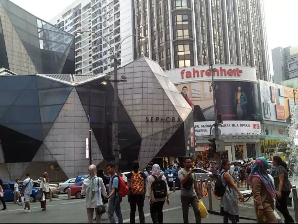 Miniatur Times Square New York di Asia Tenggara (Z Creators/Reja Dalimunthe)