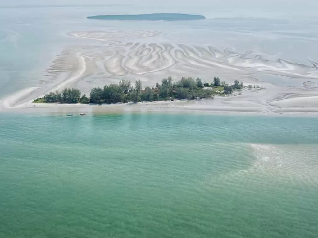 Pulau Beting Aceh, punya pasir bisa bunyi sendiri. (Z Creators/Ferry Fadly)