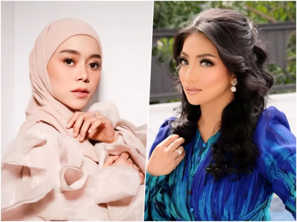 Lesti Kejora diganti Siti KDI untuk Juri kompetisi dangdut D'Academy. (Instagram/lesty-kejora, siti_perk). 
