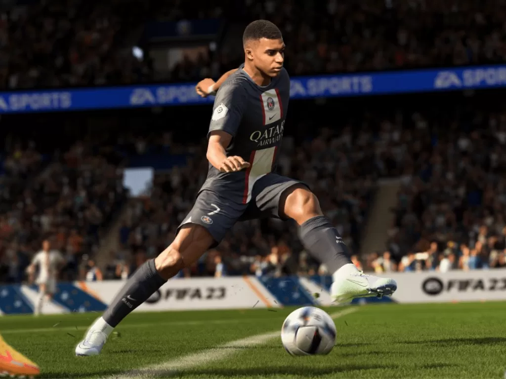 Mbappe di FIFA 23. (EA Sports)