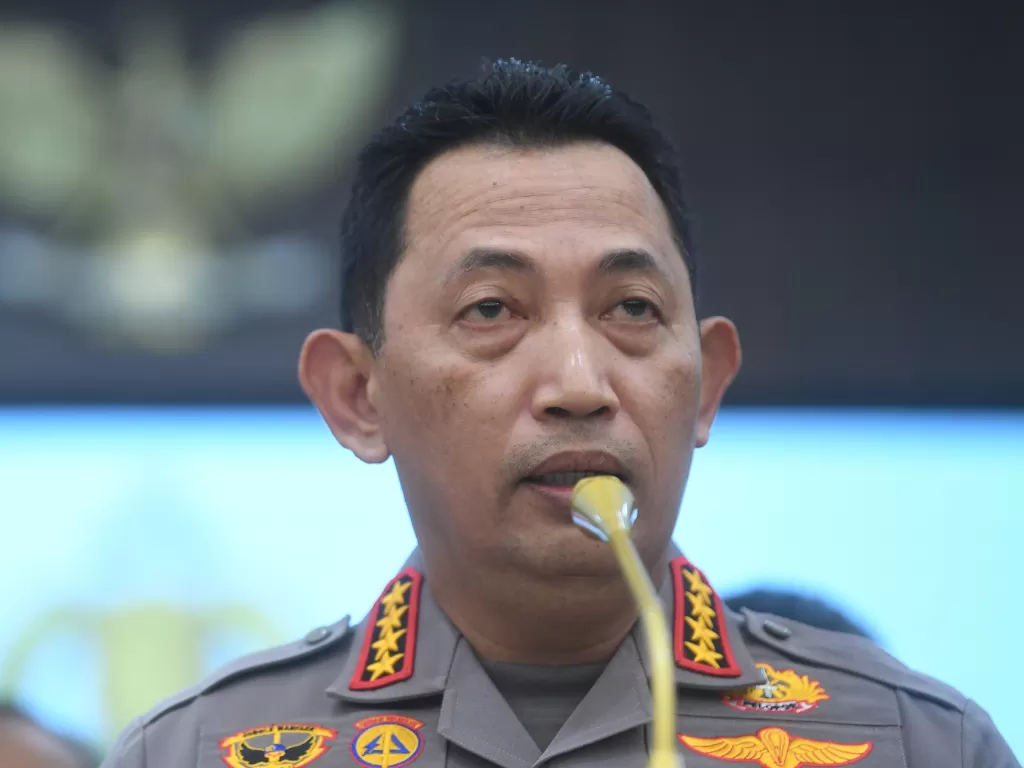 Kapolri Jenderal Listyo Sigit Prabowo sorot tajam gaya hidup jajarannya. (ANTARA)