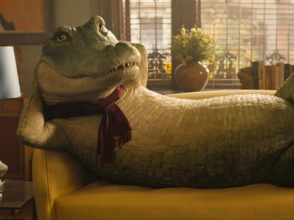 Adegan di film Lyle, Lyle, Crocodile. (Sony Pictures)