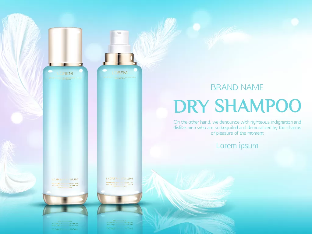 Ilustrasi dry shampoo yang diduga terdapat kandungan benzena. (Freepik)