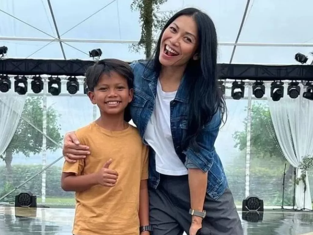 Farel Prayoga dan Anggun C Sasmi. (Instagram/farrel.prayoga_official)
