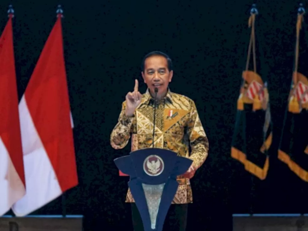 Presiden Joko Widodo (Jokowi). (ANTARA/Dhemas Reviyanto).