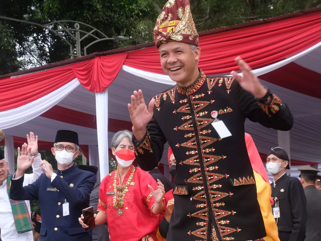 Gubernur Jawa Tengah Ganjar Pranowo. (ANTARA/Anis Efizudin)