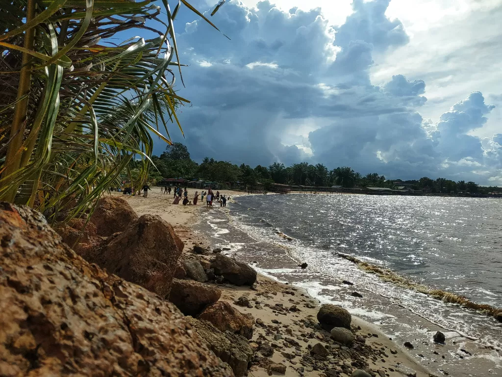Spot foto di Pantai Koneng, Dumai (Z Creators/Riki Ariyanto)
