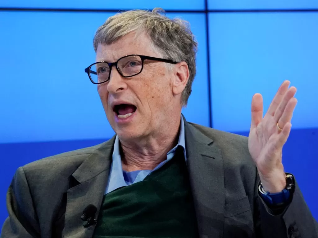 Pendiri Microsoft, Bill Gates. (REUTERS/Denis Balibouse)