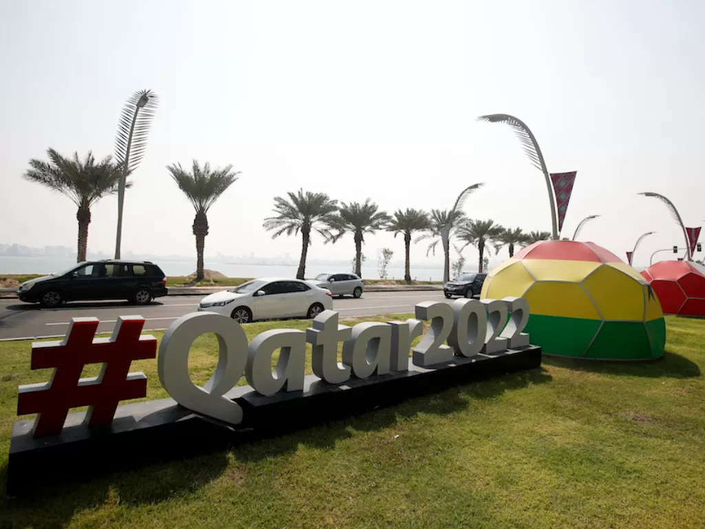 Persiapan Piala Dunia Qatar 2022 (REUTERS/Hamad I Mohammed)