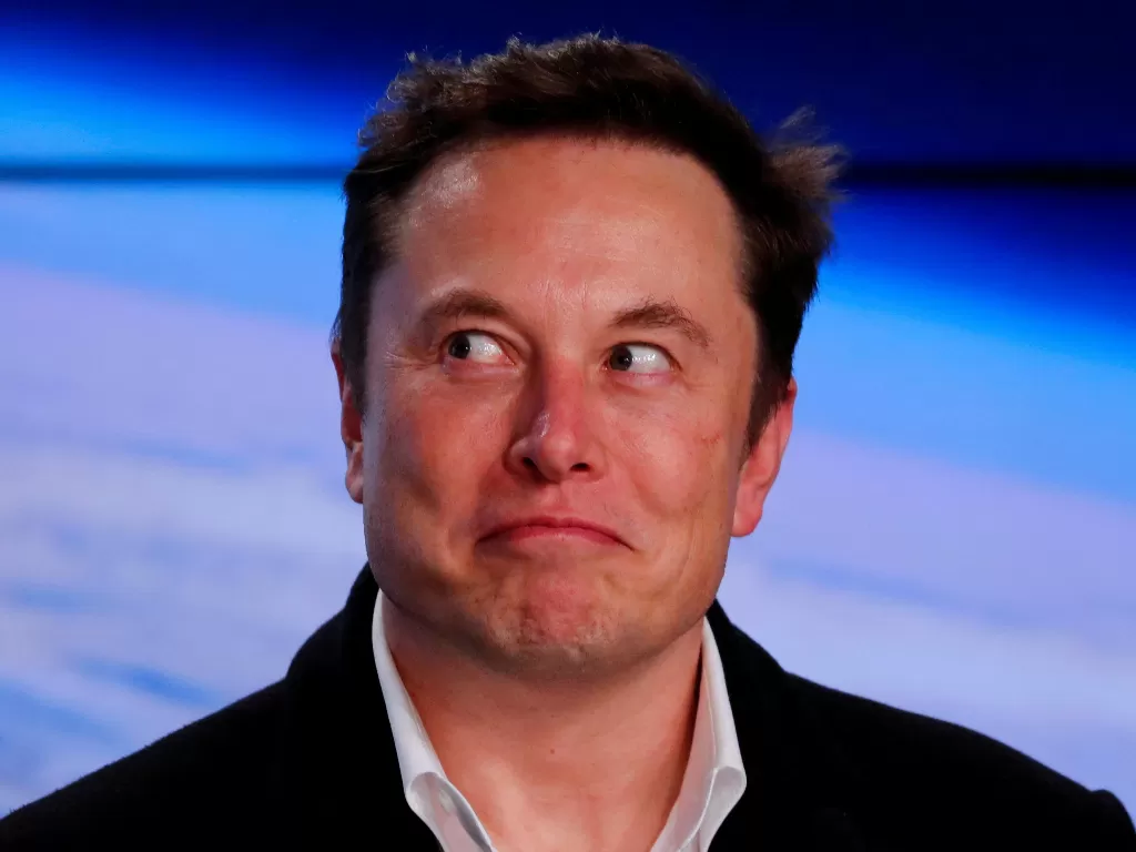 Ilustrasi Elon Musk. (REUTERS)