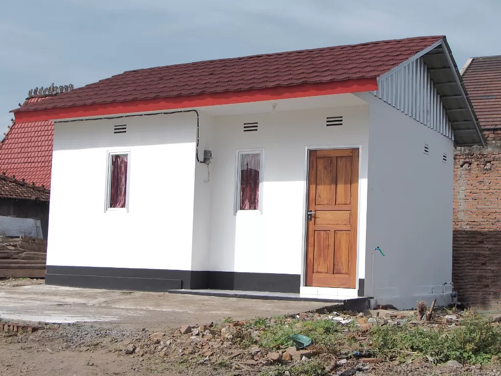 Salah satu rumah yang berhasil direnovasi di Kabupaten Kudus, Jawa Tengah. (Dok. Megapro).
