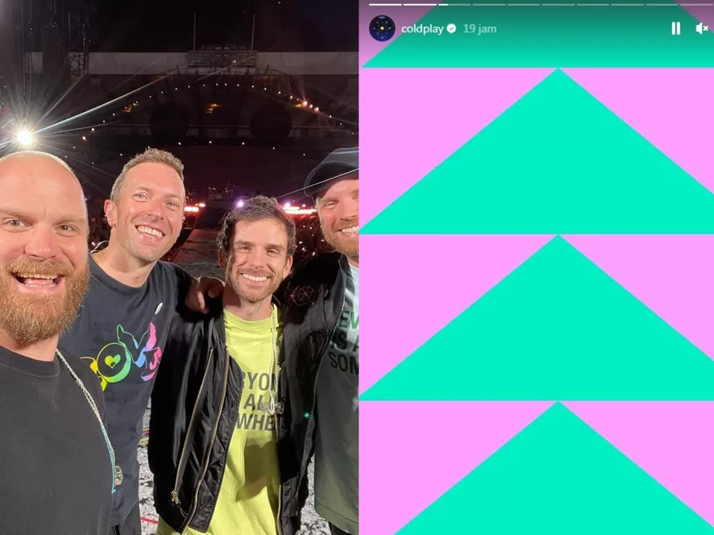 Coldplay (Instagram/coldplay)