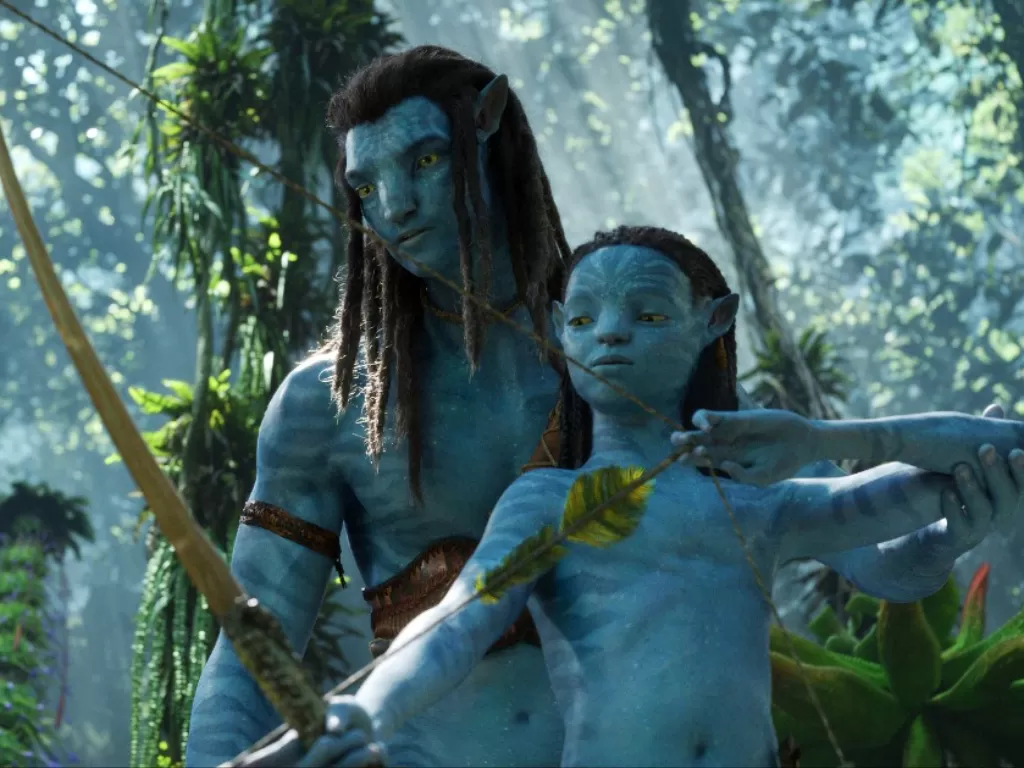 Adegan di trailer Avatar: The Way of Water karya James Cameron. (20th Century Studios)
