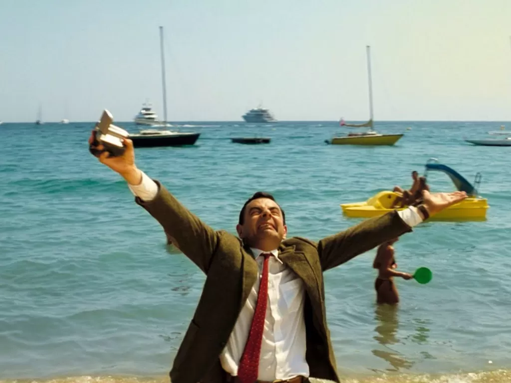 Cuplikan film komedi barat terbaik, Mr. Bean Holiday (id.pinterest.com)