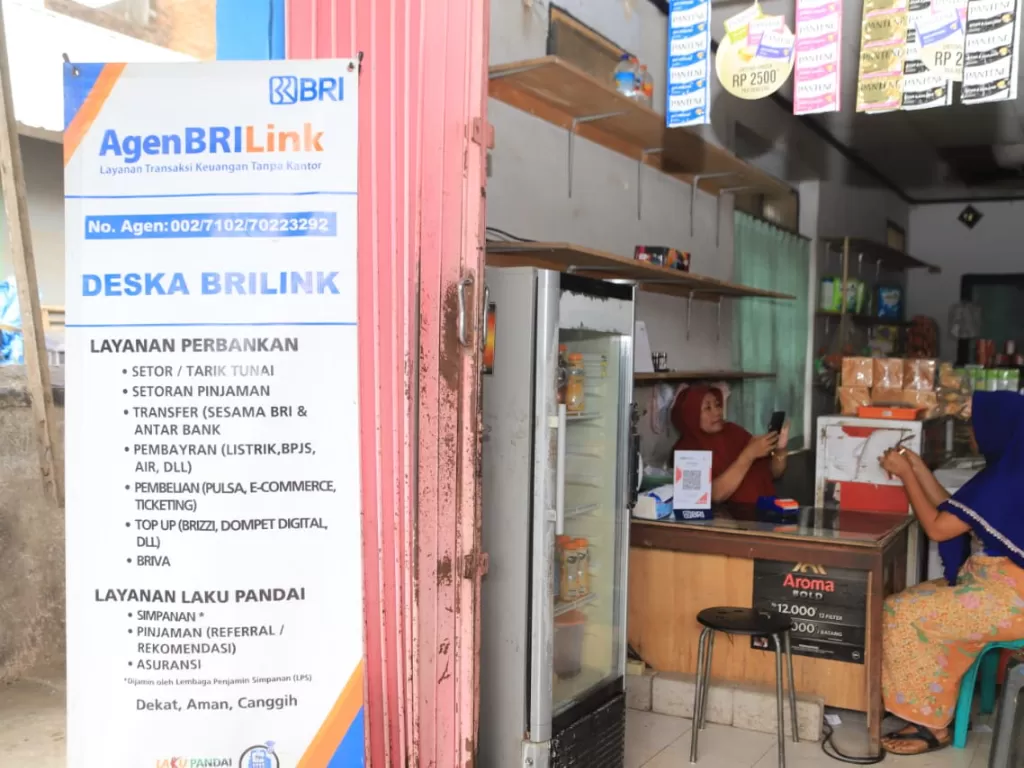 Agen BRILink di Nusa Tenggara Timur. (Handout/BRI)