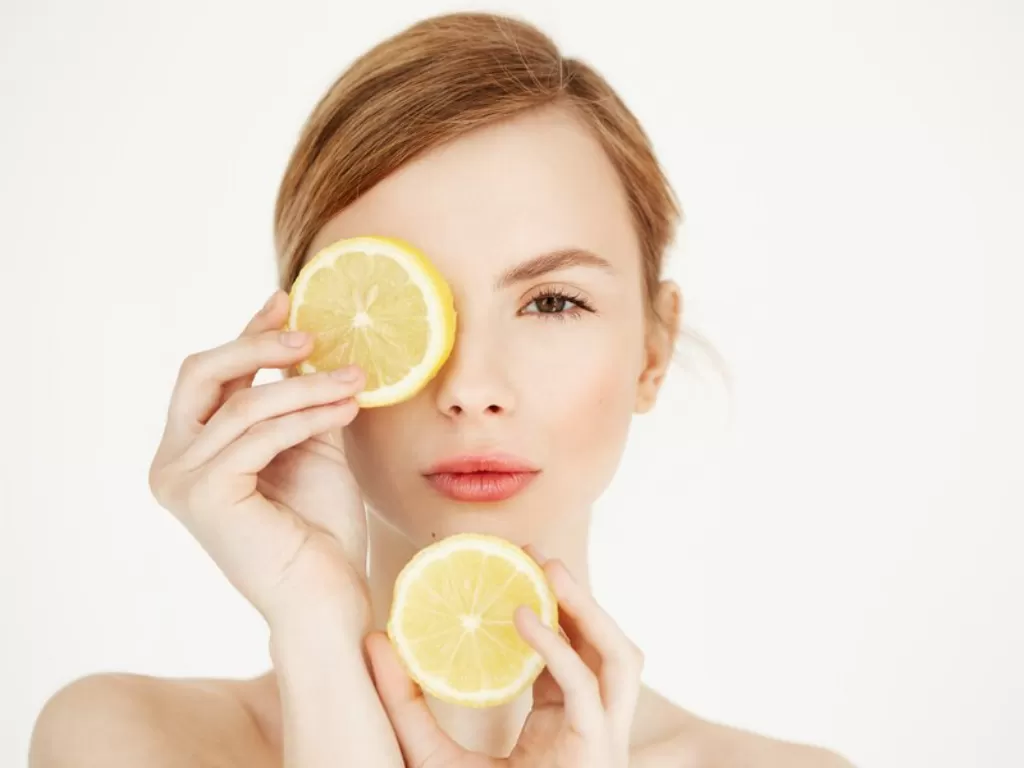 Ilustrasi lemon untuk skincare (Dok. Freepik.com)