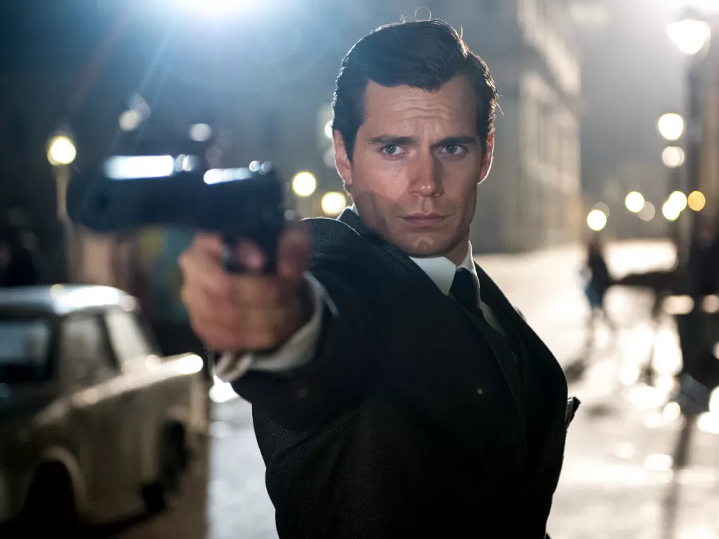 Henry Cavill di film The Man from Uncle. (Imdb)