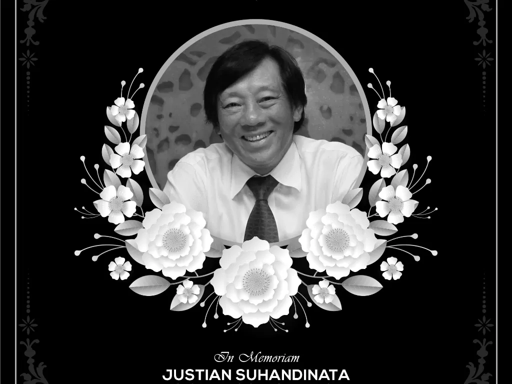 Justian Suhandinata meninggal dunia di usia 75 tahun (PBSI/Erly Bahtiar)