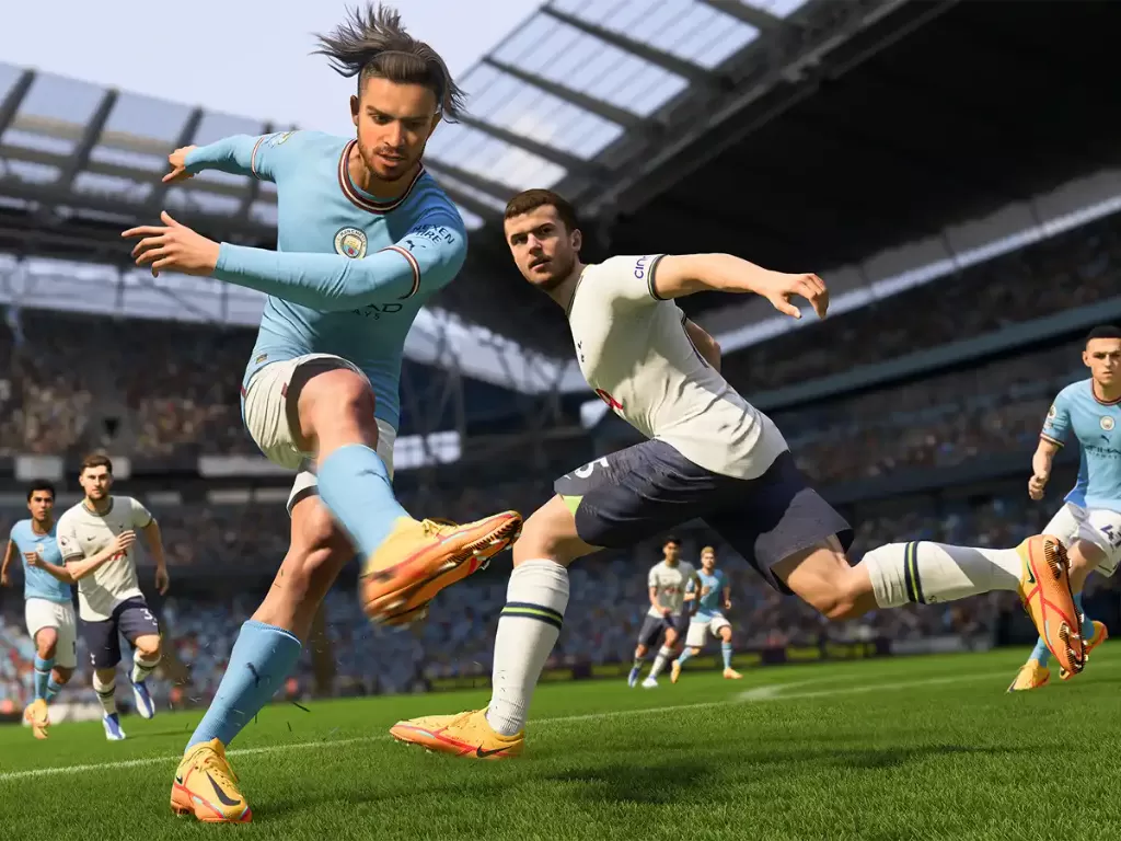 Jack Grealish di FIFA 23. (EA)