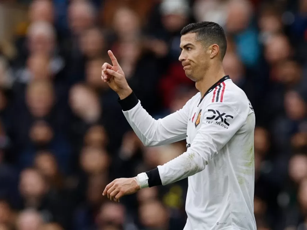 Mega bintang Manchester United Cristiano Ronaldo. (REUTERS/Jason Cairnduff)