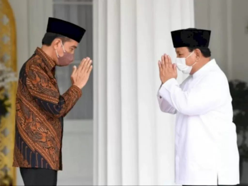 Presiden Jokowi dan Prabowo Subianto. (Instagram/@jokowi).